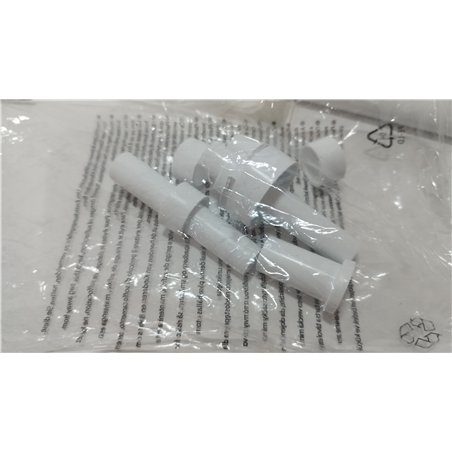 Wenko Rinconera telescópica Easy blanco - con 4 repisas, Aluminio, Blanco