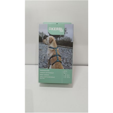 KERBL PET 80041 Miami - Arnés antipánico (38-52 cm), Color Azul róleo