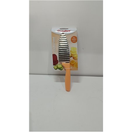 Metaltex Cuchillo decorador, Acero Inoxidable, Negro, Estandar