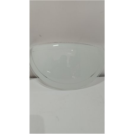 Eglo Lámpara de pared Planet 1, lámpara led de interior de acero y cristal, lámpara de salón en blanco y transparente, casquillo