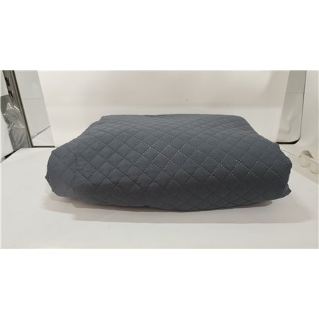 Martina Home Diamond Funda Cubre Sofá,Protector para Sofás Acolchado Reversible,Gris-Antracita, 3 Plazas