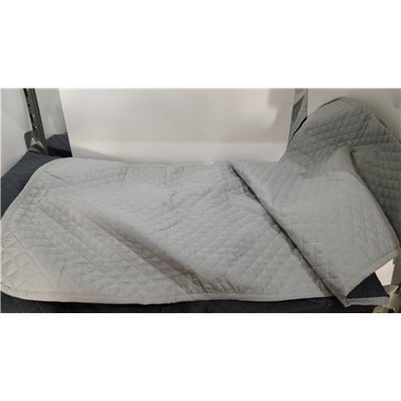Martina Home Diamond Funda Cubre Sofá,Protector para Sofás Acolchado Reversible,Gris-Antracita, 3 Plazas