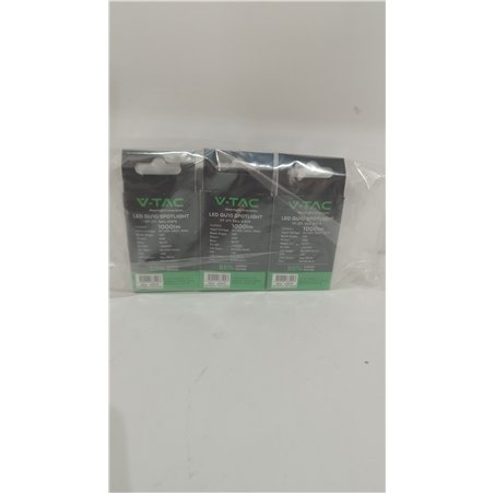 V-TAC 3x Bombillas LED GU10 - Alta Luminosidad 10W (Equivalente a 70W) - 1000 Lumen - Cubierta Satinada - Bombilla Máxima Eficie