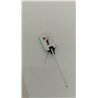 Mopec Pit&Pita Figura para Pastel de boda, Resina, Blanco, 13.5 x 17 x 19.2 cm