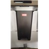 Tatay Cubo de Basura Cocina con Pedal Smart 25L | Diseño Compacto y Funcional | Uso Interior y Exterior | Compatible con Bolsas 