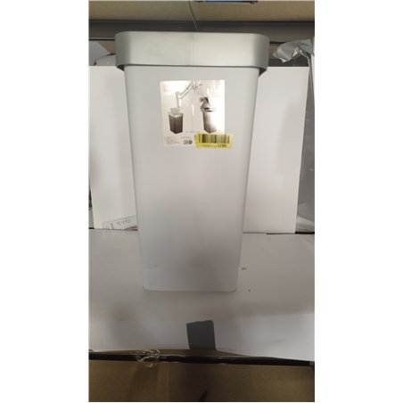 Tatay Cubo de Basura Cocina con Tapa Basculante Smart 25L | Diseño Compacto y Funcional | Uso Interior y Exterior | Apto para Bo