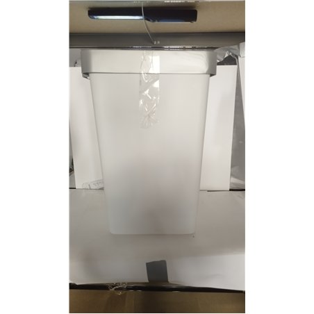 Tatay Cubo de Basura Cocina con Tapa Basculante Smart 25L | Diseño Compacto y Funcional | Uso Interior y Exterior | Apto para Bo