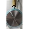 BRA Nordik Set de sartenes 20-24-28 cm de diseño nórdico de aluminio forjado con antiadherente, aptas para todo tipo de cocinas 