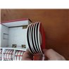 Quid Kansas Set 6 Tazas Con Plato Porcelana Apto Microondas