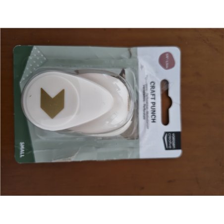 Vaessen Creative Troquel con diseño de flecha, 1 x 1,4 cm, para papel de manualidades, papel de arcilla, papel de scrapbooking o