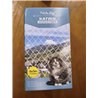 NieKilig 4x3m Red Protección para Gatos Terraza de sin Taladro, Red de Seguridad Transparente para Malla Gatos para Balcones, Ve