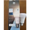 Philips Hue - Bombilla led inteligente, casquillo E27, Luz cálida regulable, 9W - 800 lumens, Bluetooth, Compatible con Zigbee y