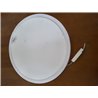 LED ATOMANT Plafon LED Redondo Panel Superficie, 605mm, 48W, Color Blanco Neutro (4500K), 5000 Lumenes, Luminaria lampara de tec