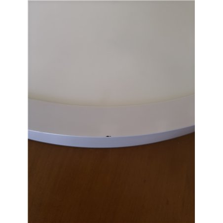 LED ATOMANT Plafon LED Redondo Panel Superficie, 605mm, 48W, Color Blanco Neutro (4500K), 5000 Lumenes, Luminaria lampara de tec
