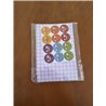 Blendura Bolsas Chuches Cumpleaños, 40 PCS Bolsas de Papel de Colores Bolsas Regalo Cumpleaños, Bolsas Regalo Cumpleaños Infanti