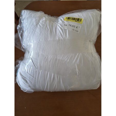 Linenspa Almohada viscoelástica 70 cm – cojin con espuma viscoelástica triturada y gel refrescante, 70 x 35 cm