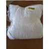 Linenspa Almohada viscoelástica 70 cm – cojin con espuma viscoelástica triturada y gel refrescante, 70 x 35 cm