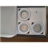 Philips Hue- Foco Empotrable LED Milliskin, Pack de 3, Color Blanco, Luz Blanca de Cálida a Fría, Compatible con Alexa y Google 