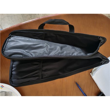 Arcos Bolsa para Cuchillos Profesional - Capacidad 4 Piezas - 100% Poliéster, 460x275 mm - Almacenamiento Seguro y Portátil (Cuc