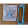 BAKUUM x1 Tapa soporte del cepillo central + x2 Cepillo Lateral para Cecotec Conga 5090 5490 6090 7090 IA
