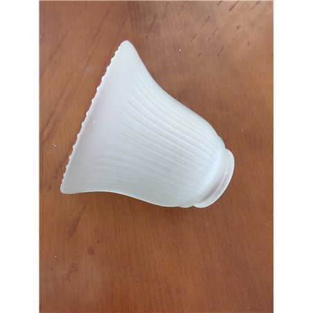 Westinghouse Lighting Vidrio, Acanalado Mate, 12 x 12 cm