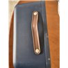 Rotho Caja de almacenaje con tapa y asa, 12 L, Azul