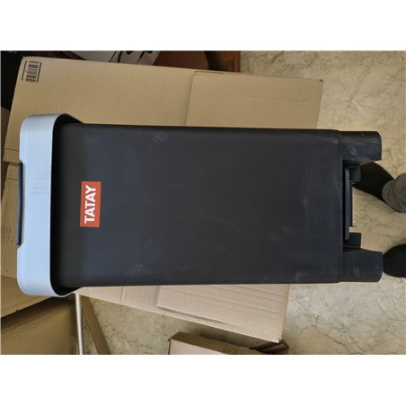 Tatay Cubo de Basura Cocina con Pedal Smart 25L | Diseño Compacto y Funcional | Uso Interior y Exterior | Compatible con Bolsas 