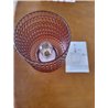 Pauleen Rose Glamour 48134 luminaria de sobremesa portátil, lámpara, Cable y con Pilas, Temporizador de 6 h, Rosa, Vidrio/Metal,