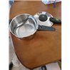 MONIX Presto Olla a presión 4L, de acero inoxidable 18/10, apta para todo tipo de cocinas incluso inducción