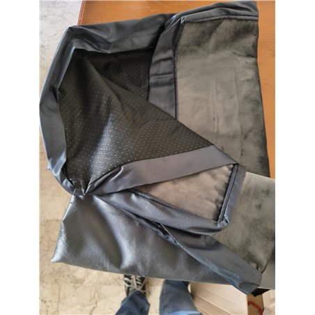 WAVVE Cama Perro Extra Grande Ortopédica 112x81x7.6 cm, Colchon Perro Impermeable Lavable, Sofá Perro Ortopedica Desmontable, Co