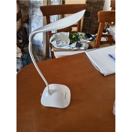 InnovaGoods® Lámpara LED de mesa Lum2go con 3 niveles de intensidad, luz blanca y luz cálida, ideal para mesita de noche, escrit