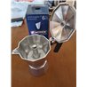 Monix Vitro Express Cafetera de aluminio 6 tazas, apta para todo tipo de cocinas excepto inducción