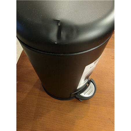 Tatay Papelera Baño con Pedal de Acero Inoxidable, 3L de Capacidad, Interior Extraíble, Cierre con Caída Amortiguada, Libre de B