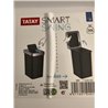 Tatay Cubo de Basura Cocina con Tapa Basculante Smart 25L | Diseño Compacto y Funcional | Uso Interior y Exterior | Apto para Bo