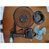 ARDES - AR5A51 Ventilador de Suelo Silencioso 5 PALAS SPACE 51 - Ventilador Tierra Total Black con Inclinación Vertical y Mando 