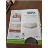 TEMPUR Almohada de viaje, una almohada cervical ergonómica de viaje con bolsa de transporte, Sensación inicial firme, color beig