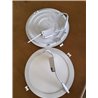 HYBEC - Downlight LED Techo Empotrable, Focos LED Interior Techo, Downlight LED, Foco LED Interior, Downlight LED 220mm, Focos E