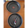 Tefal L15891 Ingenio XL Force - Juego de sartenes (3 piezas, 24/28 cm, 1 mango extraíble, apilables, revestimiento antiadherente
