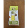 PORTENTUM Pulverizador aceite spray 2 en 1 aceitera spray pulverizador, Botella de vidrio de 500 ml / 17 oz para Freidora de Air