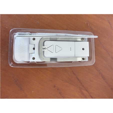 AiQInu Luz Lectura Libros Pinza, Lampara de Lectura USB Recargable, 3 Colores y 5 Brillos, Luz Lectura Recargable, Luz de Libro 