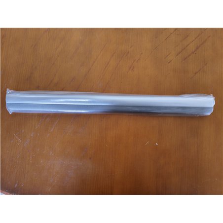 Relaxdays Estor Opaco Térmico, Sin Taladrar, Enrollable, Cadena, 1 Ud, Tela-Aluminio, 56 cm Ancho, Gris, 60x165 cm
