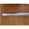 Relaxdays Estor Opaco Térmico, Sin Taladrar, Enrollable, Cadena, 1 Ud, Tela-Aluminio, 56 cm Ancho, Gris, 60x165 cm