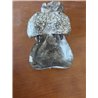 Kare Design figurita Decorativa Hipopótamo Hambriento, Oro, Objeto Decorativo, hipopótamo, Motivo Animal, Vintage, Shabby, 17x15