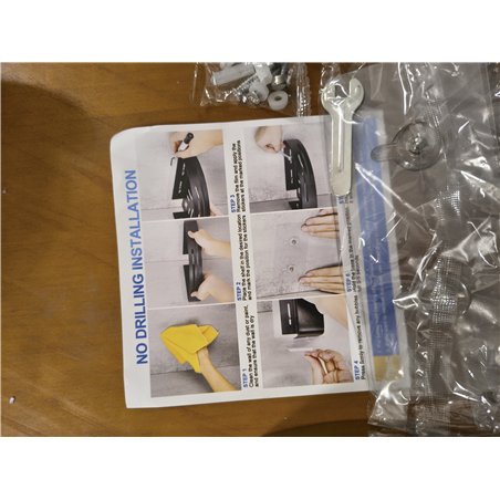 PNNP Estante Baño Sin Taladro 2 Piezas, Estanteria Ducha Acero Inoxidable Rinconera, Estante Ducha para Almacenamiento Champú Ge