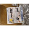 PNNP Estante Baño Sin Taladro 2 Piezas, Estanteria Ducha Acero Inoxidable Rinconera, Estante Ducha para Almacenamiento Champú Ge