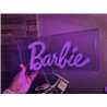 Paladone Luz de neón LED Barbie - Producto oficial, luz rosa independiente o montada en la pared, accesorios y decoración para h