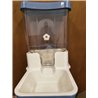 TOKAYIFE Dispensador Automático de Alimentos para Mascotas 800ml Dispensador de Alimentos Ajustable sin Corriente para Jaula Con