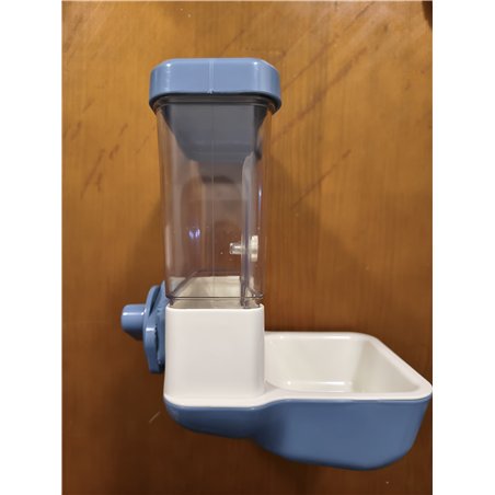 TOKAYIFE Dispensador Automático de Alimentos para Mascotas 800ml Dispensador de Alimentos Ajustable sin Corriente para Jaula Con