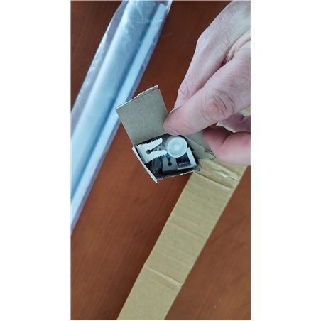 Deco Company Estor enrollable con respaldo térmico para sujeción, Máxima reflexión de la luz, Ahorro de energía, Opaco, Todas la