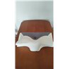 HOMCA Almohada Cervical de Espuma Viscoelastica, Almohada Ortopedica para Soporte de Cuello, Almohadas Ergonómico para Dormir de